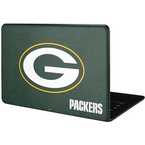 NFL Green Bay Packers Distressed Google Pixelbook Go Skin